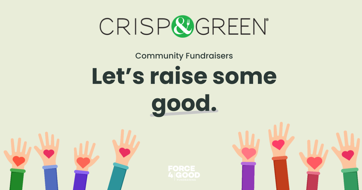 Apply for a Crisp And Green fundraiser